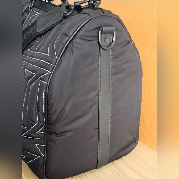 LOUIS VUITTON Embroidered Keepall Bandouliere 50 Black LIMITED Edition - Picture 10 of 16